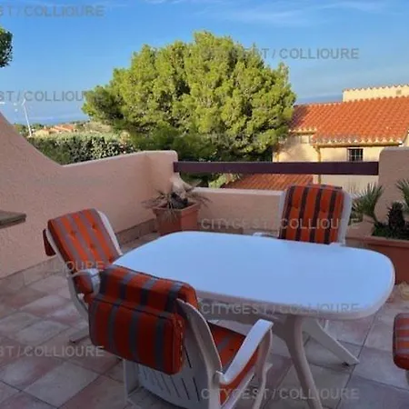 6Amb38 Villa Avec Terrasse Dans Residence Avec Piscine Commune Collioure Exterior photo